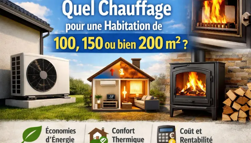 Comparaison des systèmes de chauffage pour une maison : pompe à chaleur, poêle à bois, cheminée. Économies, confort thermique et rentabilité.
