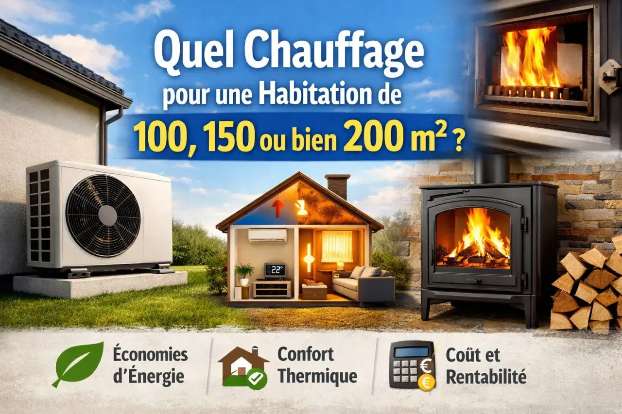 Comparaison des systèmes de chauffage pour une maison : pompe à chaleur, poêle à bois, cheminée. Économies, confort thermique et rentabilité.